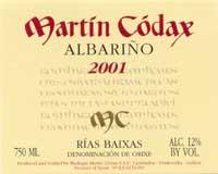Albariño Rias Baixas Martin Códax