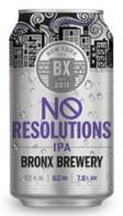 Bronx Brewery - No Resolutions IPA (6 pack cans)