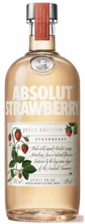 Absolut - Juice Strawberry (12 pack cans) (12 pack cans)
