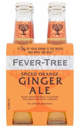 Fever Tree - Spiced Orange Ginger Beer 4pk Btl. (4 pack bottles) (4 pack bottles)