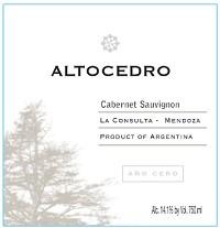 Altocedro - Cabernet Sauvginon Mendoza NV