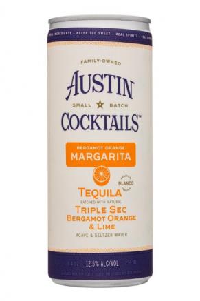 Austin Cocktails - Bergamot Orange Margarita (4 pack cans) (4 pack cans)