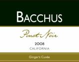 Bacchus - Pinot Noir Gingers Cuvee 0