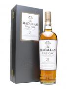 Macallan - 21 Year Highland Fine Oak Single Malt Scotch